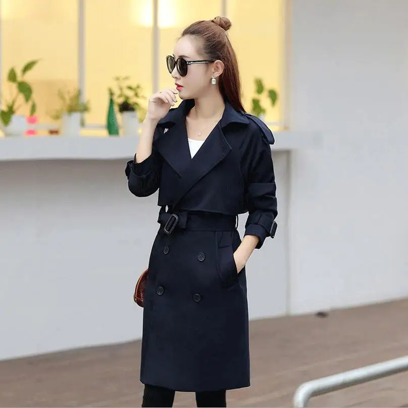Spring And Autumn Korean Casual Long Paragraph Large Size Women Clothing Loose Long Sleeve Windbreaker Solid Color Coat / S-xxl
Spring And Autumn Korean Casual Long Paragraph Large Size Women Clothing Loose Long Sleeve Windbreaker Solid Color Coat / S-xxl