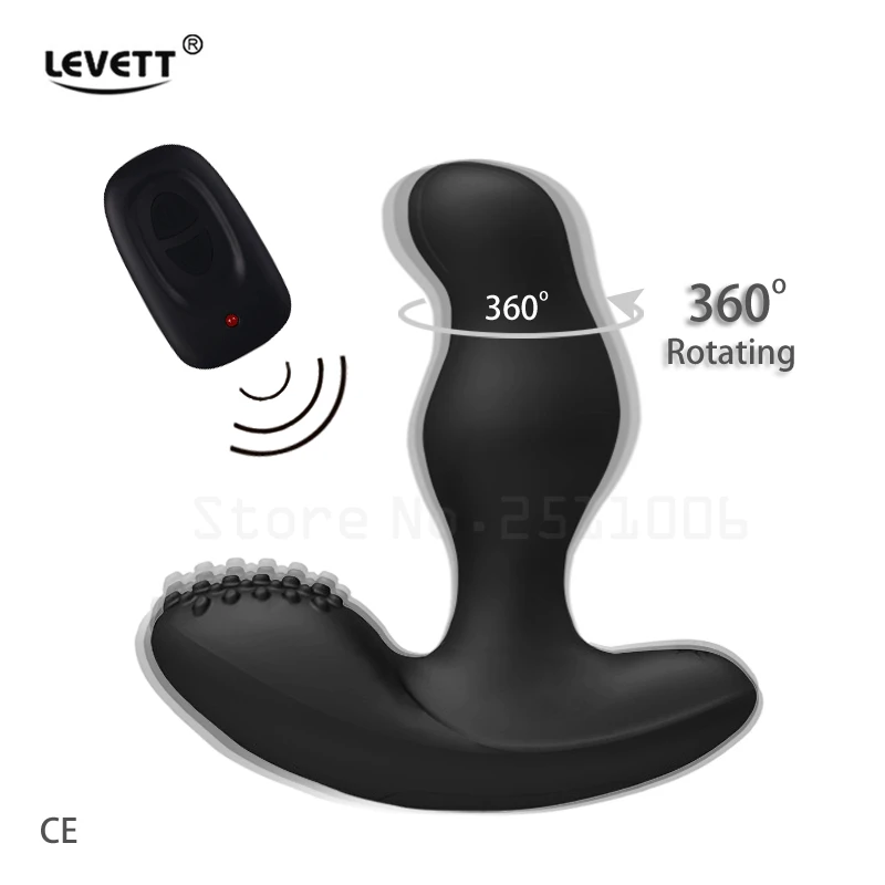 Массажер простаты Levett Caesar для вращения на 360 градусов Стимулятор точки G и