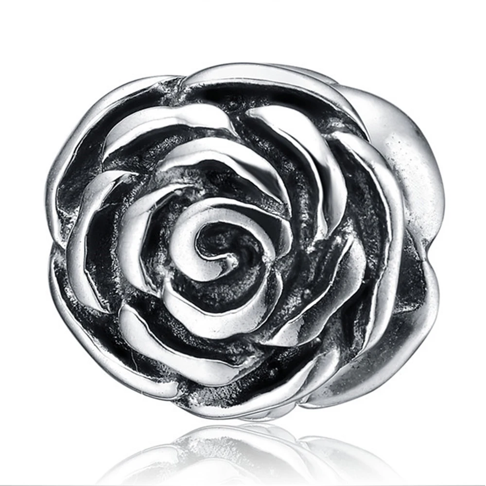 Aceworks 925 Sterling Silver European Beads Silver Charms Fit diy Snake Chain Bracelet Women Jewelry Making Flower Charm LH307
Aceworks 925 Sterling Silver European Beads Silver Charms Fit diy Snake Chain Bracelet Women Jewelry Making Flower Charm LH307