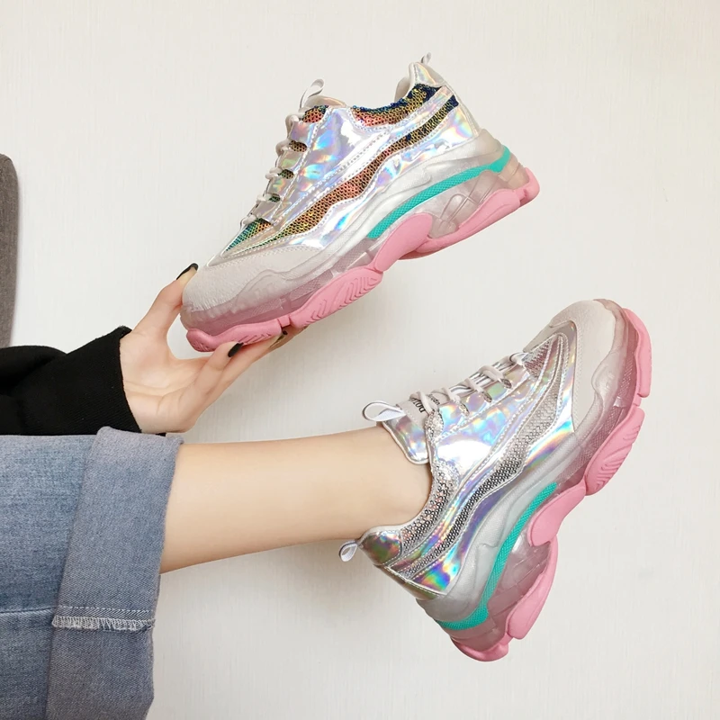 Spring trend hot student lace sequins muffin bottom running shoes platform waterproof platform casual shoes women
Spring trend hot student lace sequins muffin bottom running shoes platform waterproof platform casual shoes women