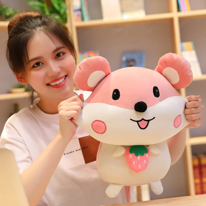 22-38cm Cute Fruit Hamster Mouse Plush Toy Stuffed Soft Animal Rat Doll Kawaii Birthday Gift for Children Kawaii Kids Girl Toy
22-38cm Cute Fruit Hamster Mouse Plush Toy Stuffed Soft Animal Rat Doll Kawaii Birthday Gift for Children Kawaii Kids Girl Toy