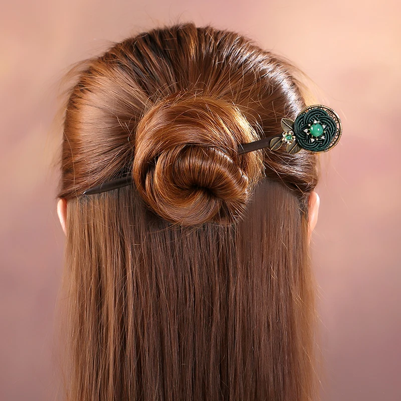 Деревянный в китайском стиле Hairwear интимные аксессуары подарок волос Шарм для