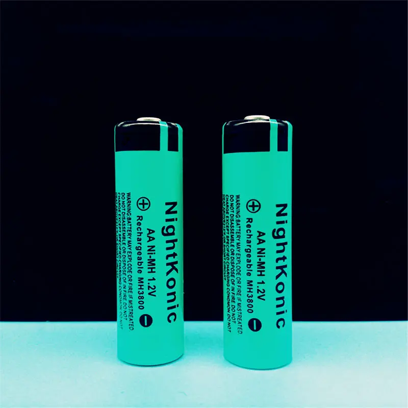 10 шт./лот AA батарея + 1.2В Ni MH Аккумуляторная green Nightkonic|aa rechargeable battery|aa batteryrechargeable battery