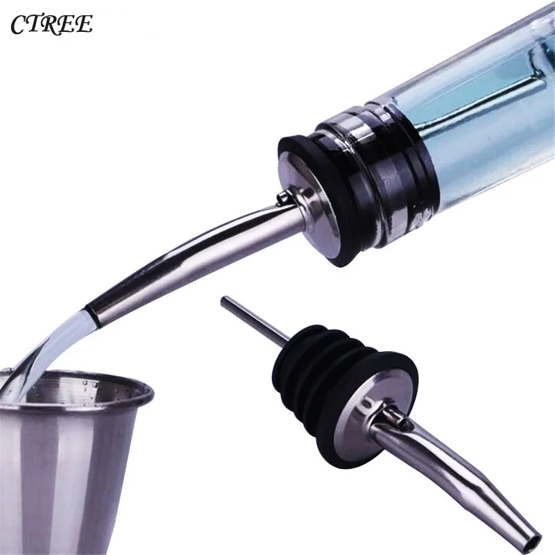 CTREE New 3Pcs Shunt Dispenser Liquor Wine Bottle Pourer Spout Stopper Stainless Steel Oil Cork Bartender Wine Accessories C337
CTREE New 3Pcs Shunt Dispenser Liquor Wine Bottle Pourer Spout Stopper Stainless Steel Oil Cork Bartender Wine Accessories C337