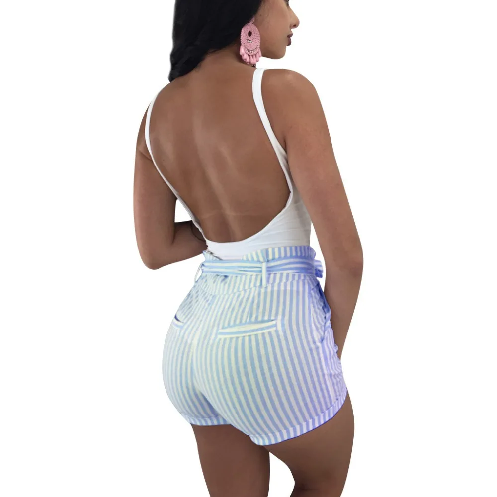 2018 New Arrival Women Shorts Casual Striped Bodycon Female Short Pants Slim Drawstring High Waist Women Shorts
2018 New Arrival Women Shorts Casual Striped Bodycon Female Short Pants Slim Drawstring High Waist Women Shorts
