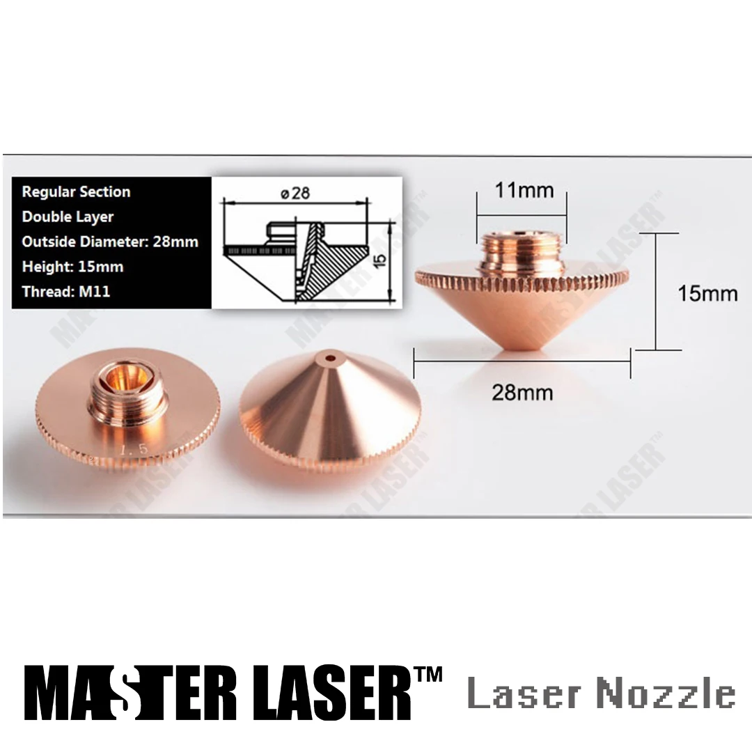 Хорошее качество NDH28 1.5 диаметр 1 5 мм двойной для Farley Laserlab автоматическая машина