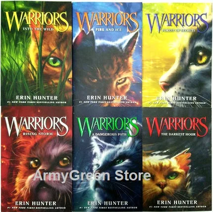 6 books Set Erin Hunter WARRIORS Season 1 Into The Wild Child Kids Youth Animal Literature Fiction Novel English Book
6 books Set Erin Hunter WARRIORS Season 1 Into The Wild Child Kids Youth Animal Literature Fiction Novel English Book