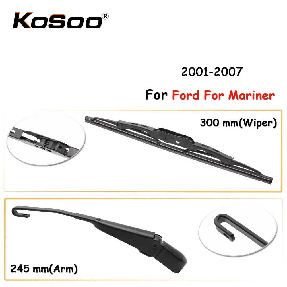 Автомобильная Задняя щетка автомобильного стеклоочистителя KOSOO для Ford Mariner 300 мм