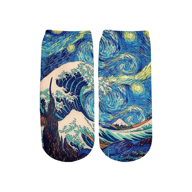 PLstar Cosmos NEW 3D Retro 360 degrees Painting Art Socks Unisex Women Men Funny Novelty Starry Night Vintage Socks
PLstar Cosmos NEW 3D Retro 360 degrees Painting Art Socks Unisex Women Men Funny Novelty Starry Night Vintage Socks