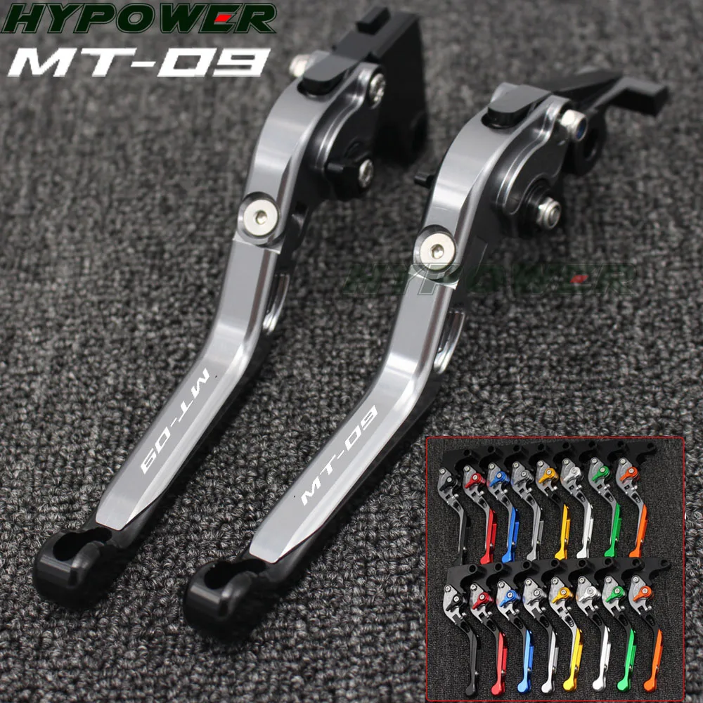 For Yamaha FJ-09/MT-09 Tracer 2015-2018 With Logo(MT-09) Black+Titanium CNC Adjustable Folding Motorcycle Brake Clutch Levers
For Yamaha FJ-09/MT-09 Tracer 2015-2018 With Logo(MT-09) Black+Titanium CNC Adjustable Folding Motorcycle Brake Clutch Levers