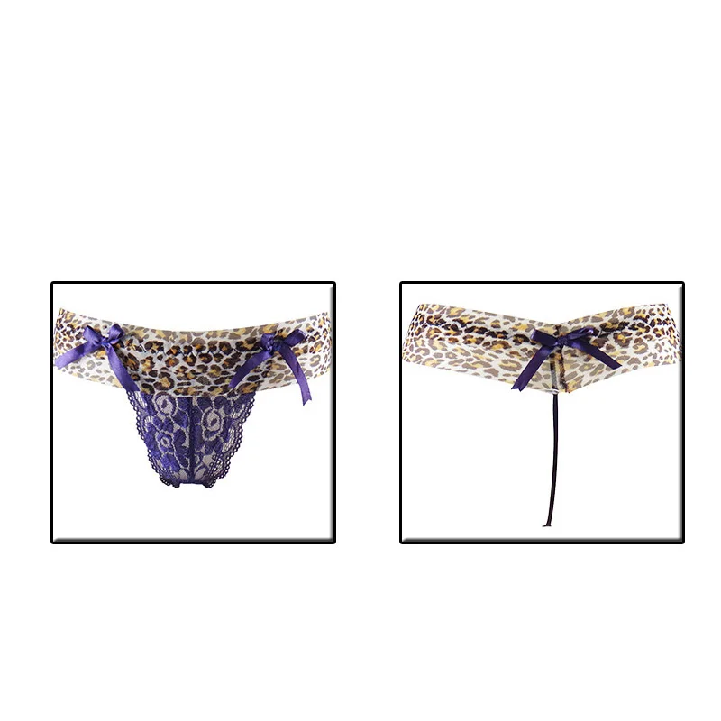 Mafurier New Women Sexy Lepoard Thongs Underwear Female Fashion Lace T-Back G-String Briefs Women Soft Panties Tangas 5Pcs/Lot
Mafurier New Women Sexy Lepoard Thongs Underwear Female Fashion Lace T-Back G-String Briefs Women Soft Panties Tangas 5Pcs/Lot
