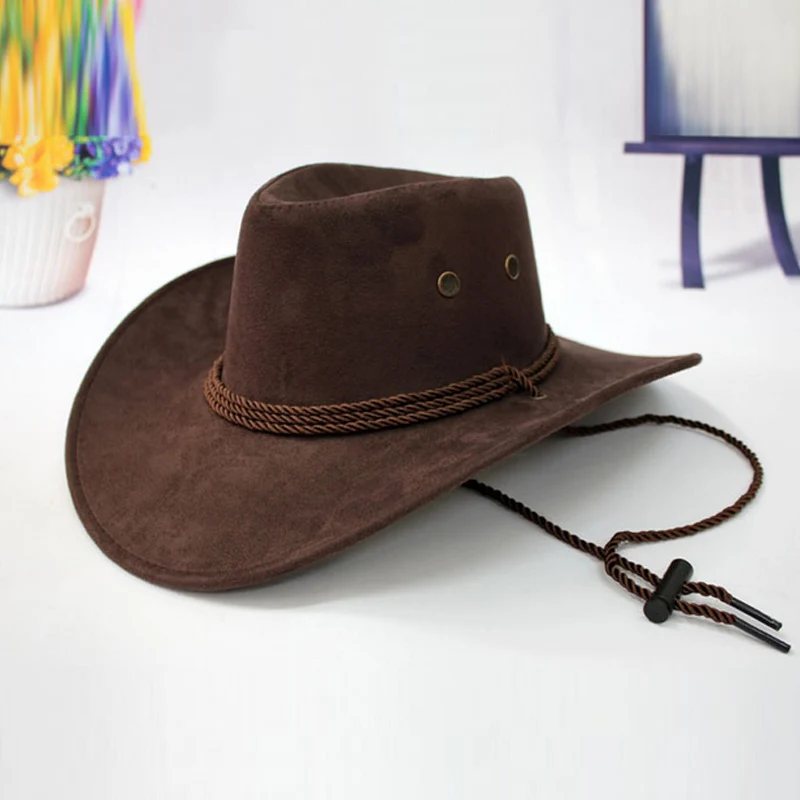 Ковбойская шляпа в западном стиле мужская Кепка для верховой езды модный