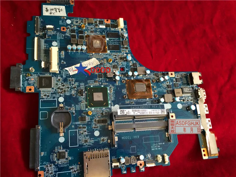 Оригинальная материнская плата для Sony Vaio SVF152 2117 CPU A1945024A DA0HK9MB6D0 полностью