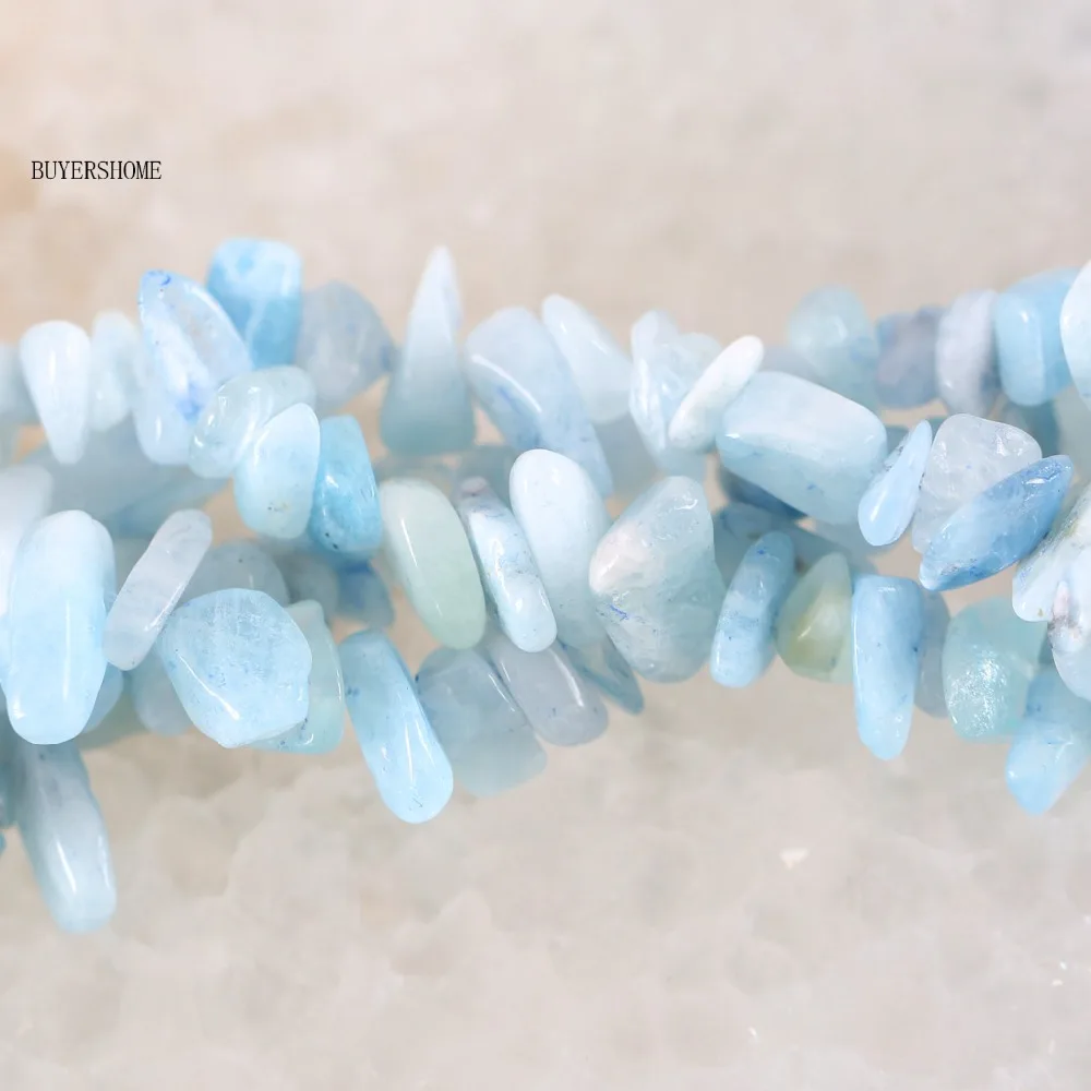Free Shipping Natural Stone 5x8MM Light Blue Aquamarin Chip Loose Beads For Making Jewelry String 35" S055
Free Shipping Natural Stone 5x8MM Light Blue Aquamarin Chip Loose Beads For Making Jewelry String 35" S055