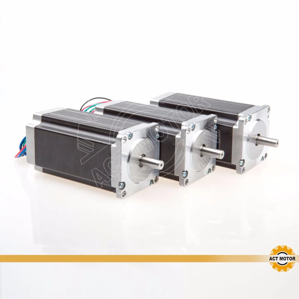 Free ship from Germany! ACT Motor 3PCS Nema23 Stepper Motor 23HS2430 Single Shaft 4-Lead 425oz-in 112mm 3.0A Milling Machine Cut
Free ship from Germany! ACT Motor 3PCS Nema23 Stepper Motor 23HS2430 Single Shaft 4-Lead 425oz-in 112mm 3.0A Milling Machine Cut