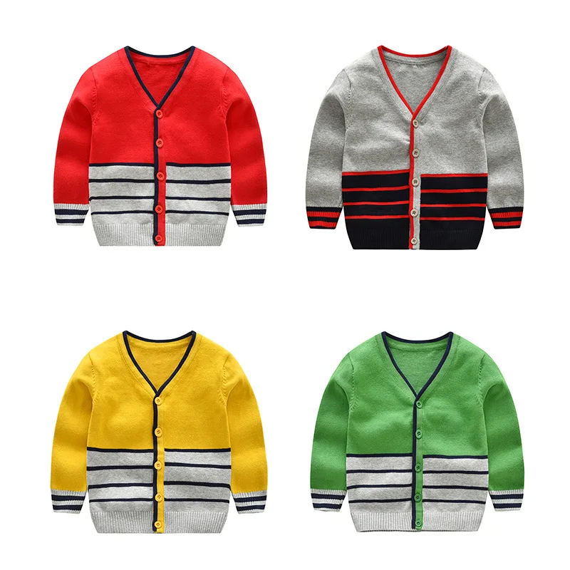 2018 Winter Kids Cardigan Sweater V-neck Casual Knitted Cardigan Stripe Baby Boy Knitted Cardigan Infantil
2018 Winter Kids Cardigan Sweater V-neck Casual Knitted Cardigan Stripe Baby Boy Knitted Cardigan Infantil