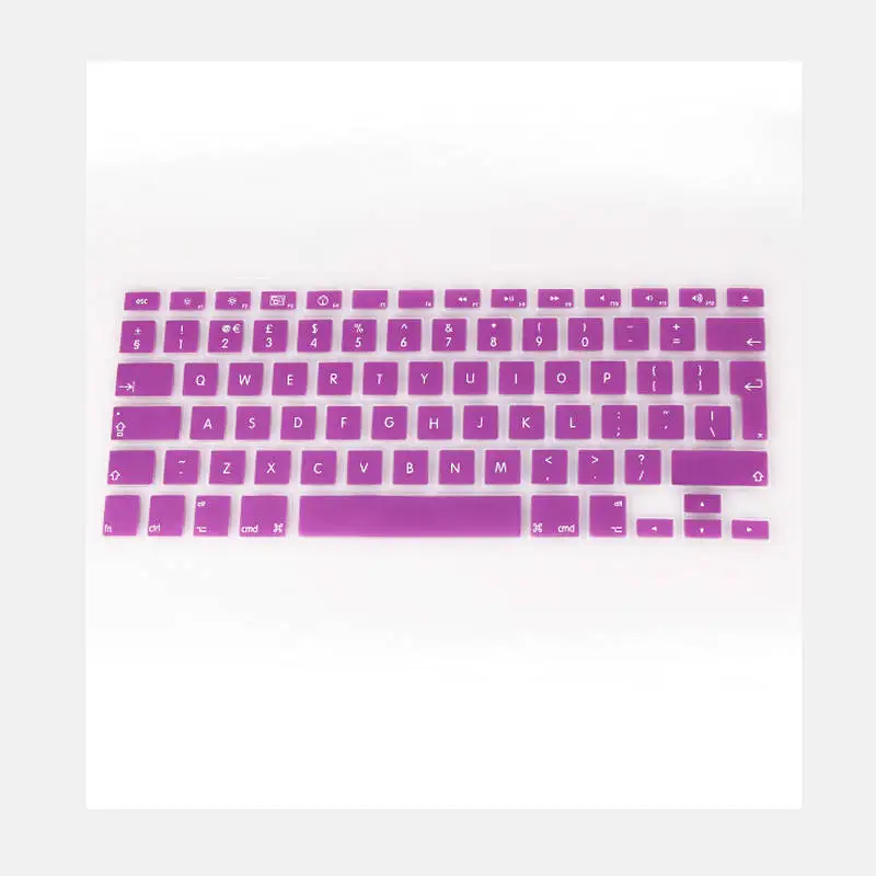 Silicone UK EU layout Keyboard Cover skin protector sticker film For Macbook White Air Pro 13 15 17 for mac book air 13"
Silicone UK EU layout Keyboard Cover skin protector sticker film For Macbook White Air Pro 13 15 17 for mac book air 13"
