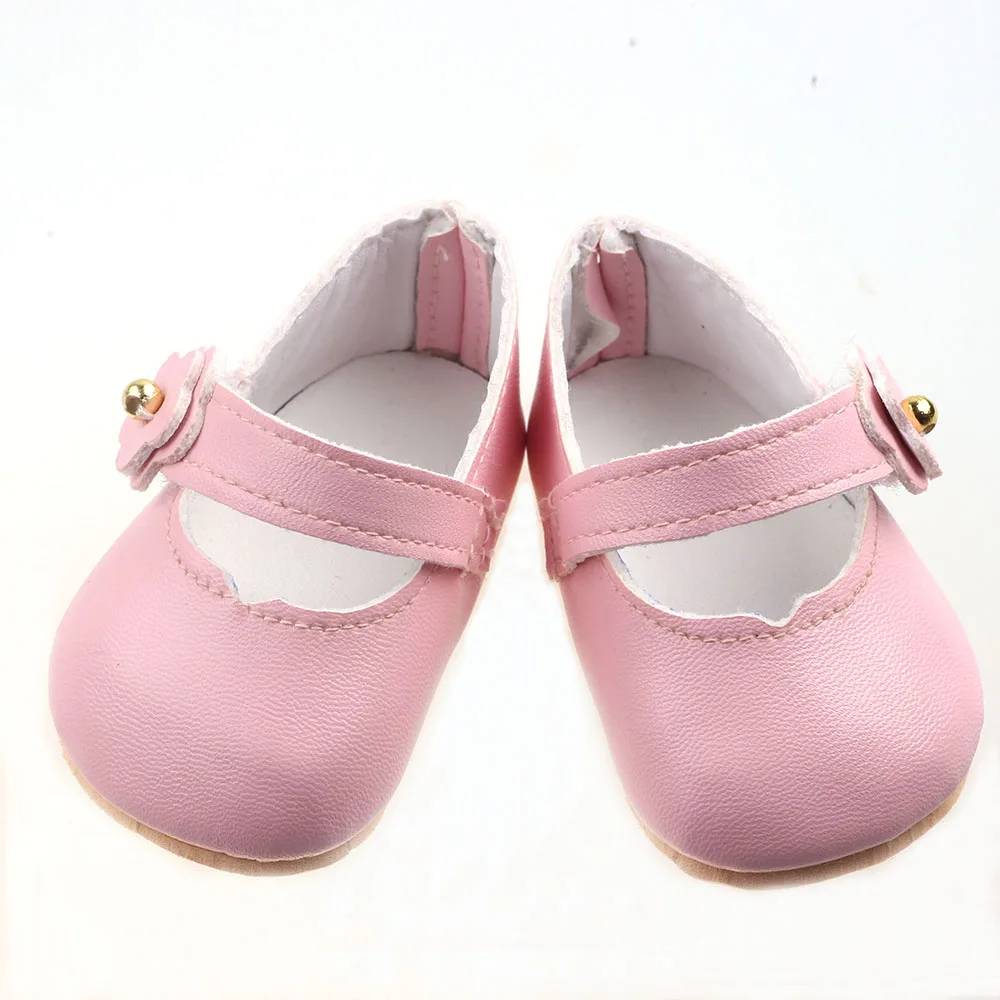 Doll shoes Cute pink round sneakers leather shoes fit 43cm zaps, Children best Birthday Gift b681
Doll shoes Cute pink round sneakers leather shoes fit 43cm zaps, Children best Birthday Gift b681