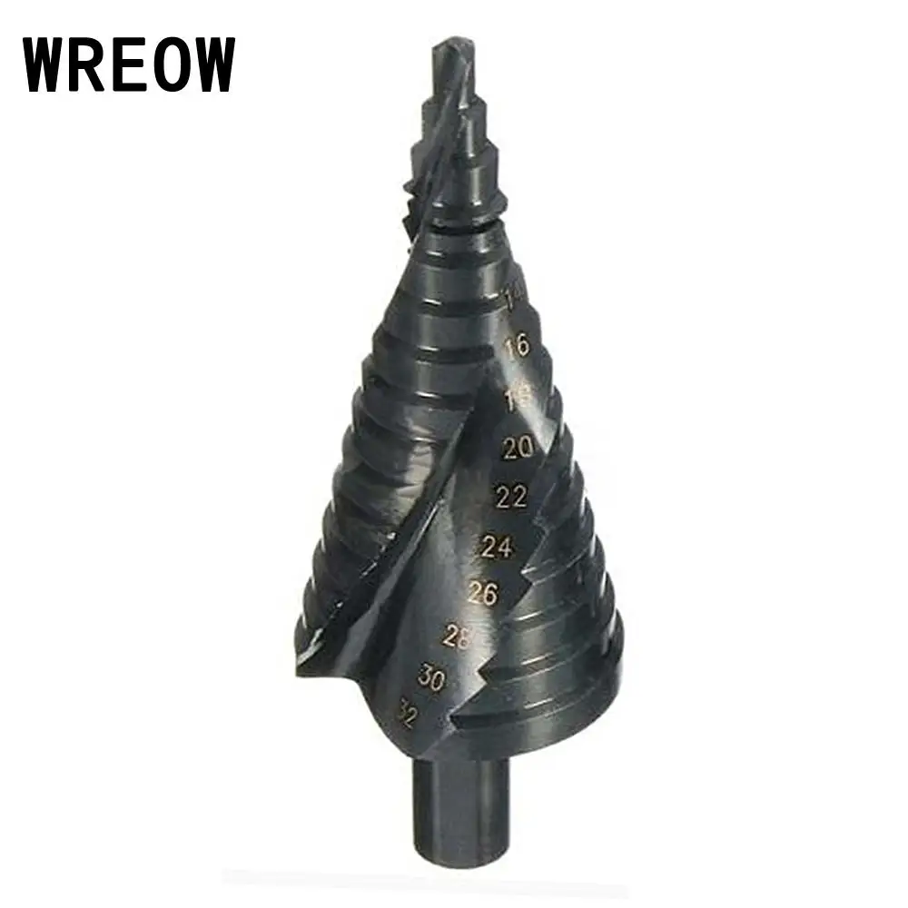 3 pcs/set HSS Titanium Coated Spiral Grooved Step Drill Bits Set Cone Drill Hole Drill Bit 4-32,4-20,4-12mm Milling Cutter
3 pcs/set HSS Titanium Coated Spiral Grooved Step Drill Bits Set Cone Drill Hole Drill Bit 4-32,4-20,4-12mm Milling Cutter