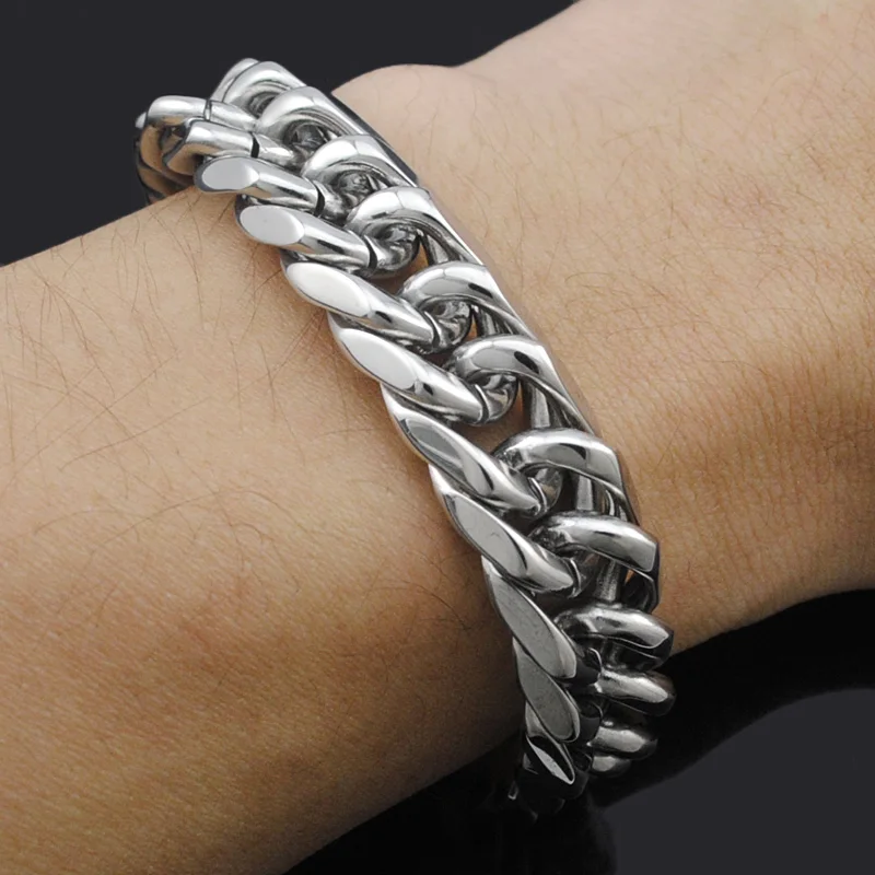 ATGO Punk 316L Stainless Steel new bracelets & bangles female bracelets men hip hop rock style handmade music BB502
ATGO Punk 316L Stainless Steel new bracelets & bangles female bracelets men hip hop rock style handmade music BB502