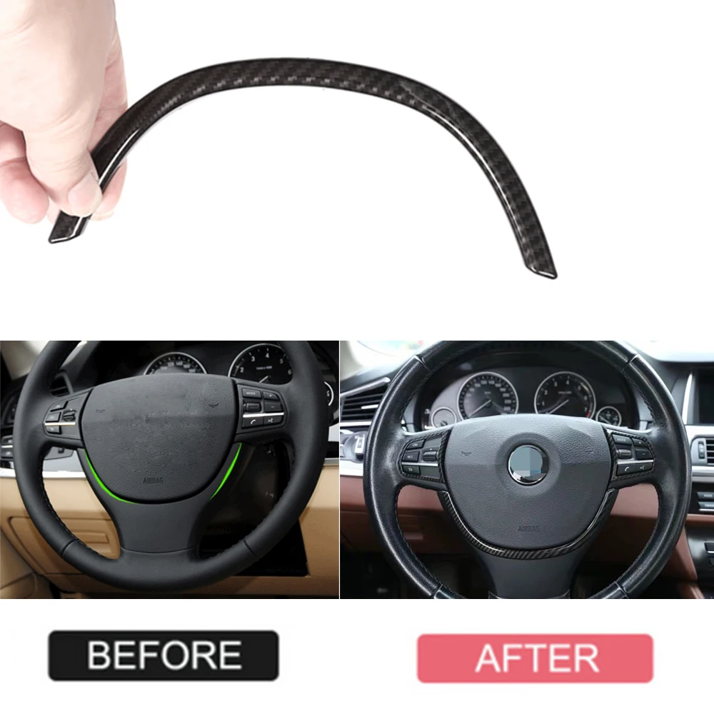 JEAZEA New Carbon Fiber ABS Steering Wheel Cover Trim U-shape For BMW 5 Series F07 F10 520i 528i 535i 535GT 2011 2012 2013 2014
JEAZEA New Carbon Fiber ABS Steering Wheel Cover Trim U-shape For BMW 5 Series F07 F10 520i 528i 535i 535GT 2011 2012 2013 2014