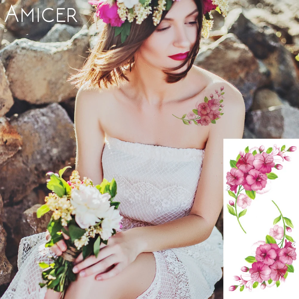 1 piece flash henna tattoo fake temporary tattoos stickers sexy romantic rose flowers arm shoulder tattoo waterproof women
1 piece flash henna tattoo fake temporary tattoos stickers sexy romantic rose flowers arm shoulder tattoo waterproof women