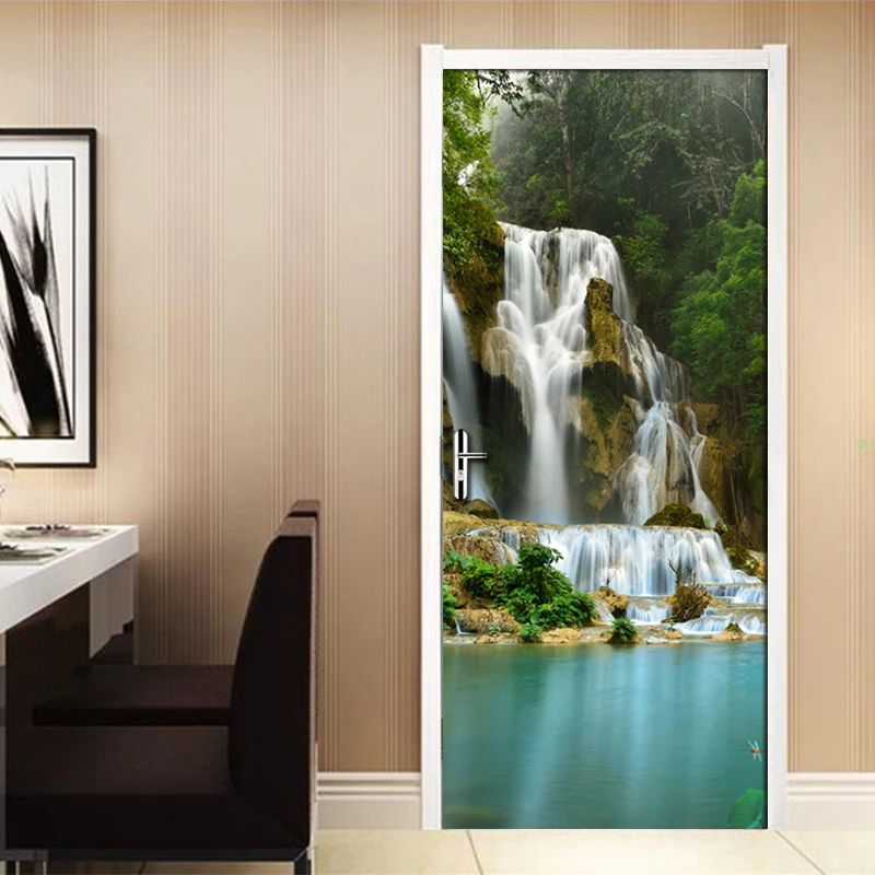 Waterfall Landscape 3D Door Sticker Wall Mural Home Decor PVC Waterproof Self-adhesive Wallpaper Wall Decals Bedroom Living Room
Waterfall Landscape 3D Door Sticker Wall Mural Home Decor PVC Waterproof Self-adhesive Wallpaper Wall Decals Bedroom Living Room