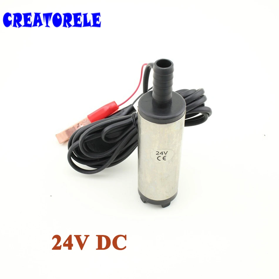 DC 24V 40W 12L/Min Submersible Diesel water oil pump Car Camping Portable fuel transfer pump
DC 24V 40W 12L/Min Submersible Diesel water oil pump Car Camping Portable fuel transfer pump