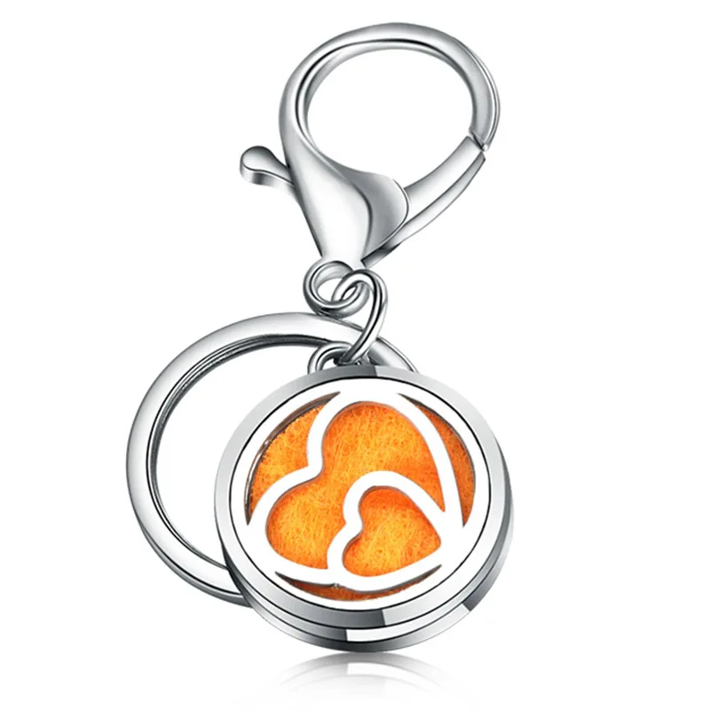 Creative 28MM Love Perfume KeyChain Jewelry Stainless Steel Essential Oil Diffuser Perfume Aromatherapy Locket Key Chain Jewelry
Creative 28MM Love Perfume KeyChain Jewelry Stainless Steel Essential Oil Diffuser Perfume Aromatherapy Locket Key Chain Jewelry