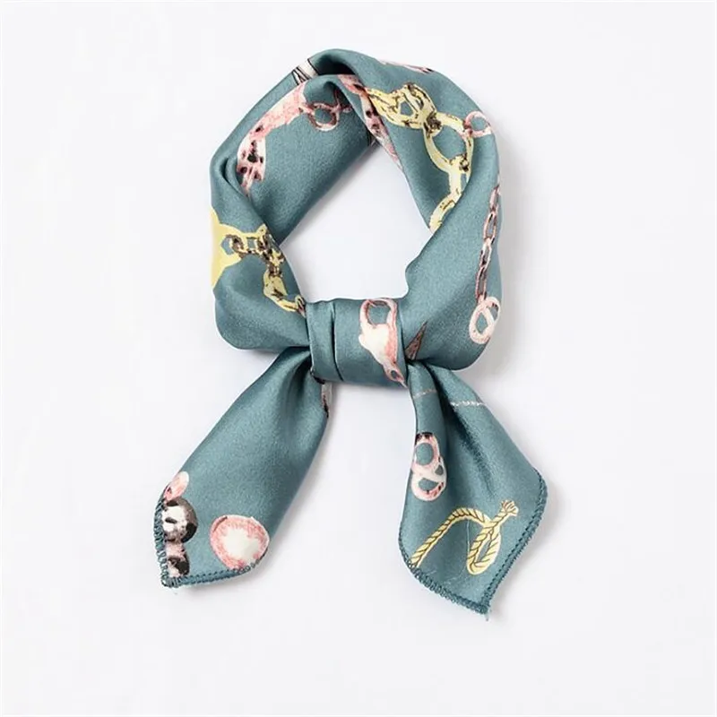 50*50cm Fashion Polka Dot Leopard Silk Scarf DIY Fashion Women Head Neck Satin Hair Ties Bands Small Square Scarf Neckerchief
50*50cm Fashion Polka Dot Leopard Silk Scarf DIY Fashion Women Head Neck Satin Hair Ties Bands Small Square Scarf Neckerchief