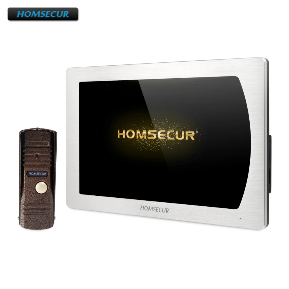 HOMSECUR 4-проводной AHD видео и аудио умный дверной звонок с 1 3 МП водонепроницаемой