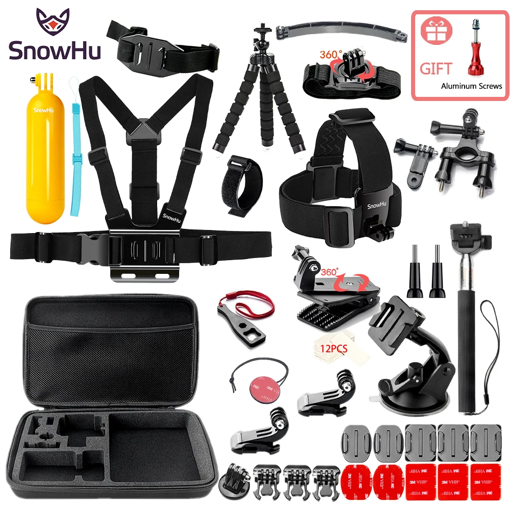 SnowHu Adjustable Harness Chest Strap Mount For Gopro Hero 10 9 8 7 6 5 4 for SJCAM SJ4000 SJ5000 Yi EKEN h9 action camera GS84
SnowHu Adjustable Harness Chest Strap Mount For Gopro Hero 10 9 8 7 6 5 4 for SJCAM SJ4000 SJ5000 Yi EKEN h9 action camera GS84