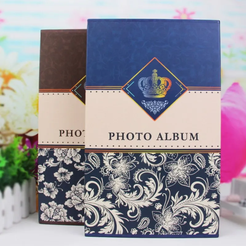 

200 Pockets Vintage Photo Album Pictures Album Storage Baby Grows Wedding Graduation Commemorative Album Scrapbook Gift