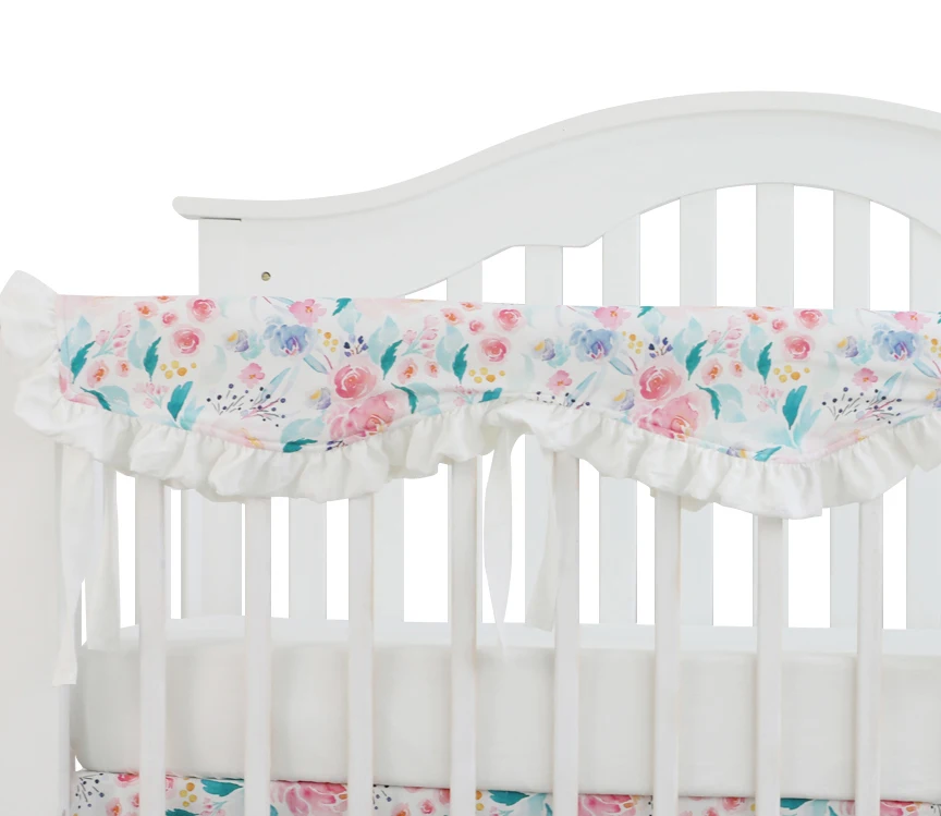 Baby Crib Rail Cover Long Crib Rail Guard Baby Teething Cover Protector Wrap Nursery Bed Rails Cover Wave (Teal & Pink Floral)
Baby Crib Rail Cover Long Crib Rail Guard Baby Teething Cover Protector Wrap Nursery Bed Rails Cover Wave (Teal & Pink Floral)