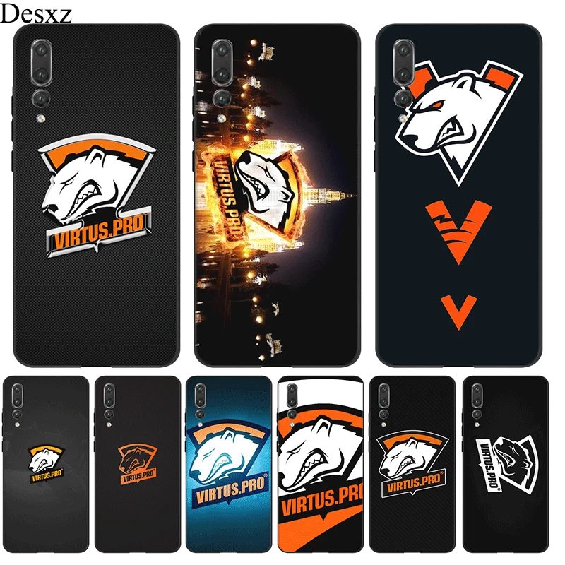 Силиконовый чехол для телефона Virtus Pro Huawei P20 P10 P30 P8 P9 Lite P умный защитный