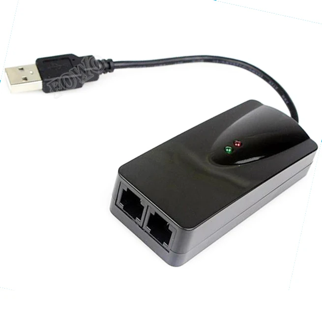 Для факса модема с USB внешним 56K Data V9.0 2 портами для Win7 Ethernet Phone|modem ethernet|usb usbmodem 56k |