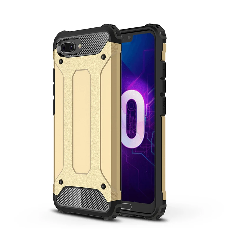 Гибридный жесткий ударопрочный чехол для Huawei Honor 20 Pro Note 10 Lite 10i 9X 8X Max 8C 8S 8A V20 PC + TPU