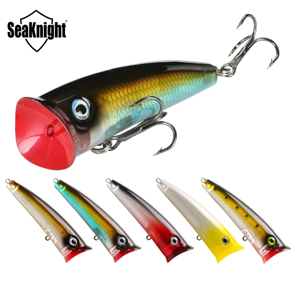 SeaKnight SK004 5PCS Popper Fishing Lure 70mm 11g Topwater Wobbler Floating Lure Artificial Bait for Long Casting Fishing Tackle
SeaKnight SK004 5PCS Popper Fishing Lure 70mm 11g Topwater Wobbler Floating Lure Artificial Bait for Long Casting Fishing Tackle