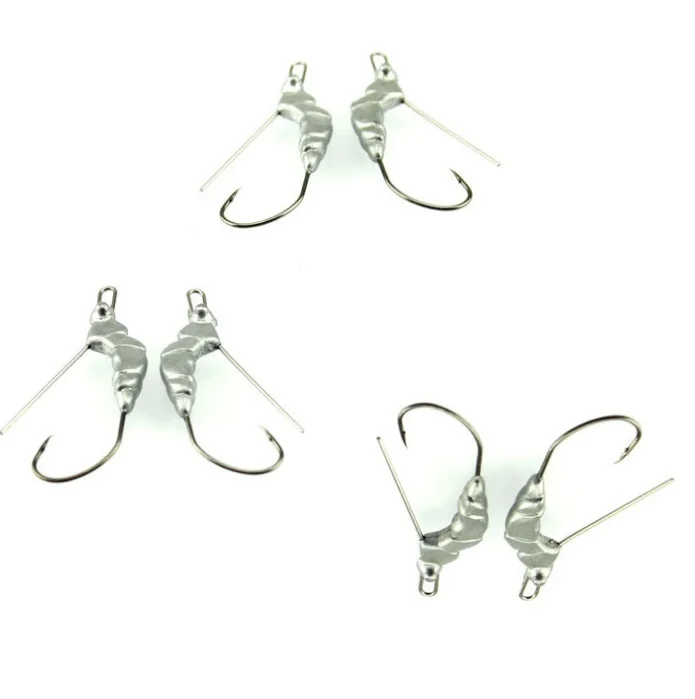 Shrimb shaped lead hooks sharpen and strong for lure fishing 50 pcs soft bait hooks
Shrimb shaped lead hooks sharpen and strong for lure fishing 50 pcs soft bait hooks