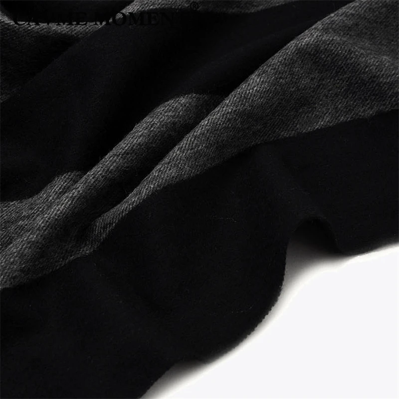 CAVME Winter 100% Wool Scarf for Women Ladies Men's Striped Long Scarves Wraps Shawl with Tassels Black Gray Beige 70*180cm 330g
CAVME Winter 100% Wool Scarf for Women Ladies Men's Striped Long Scarves Wraps Shawl with Tassels Black Gray Beige 70*180cm 330g