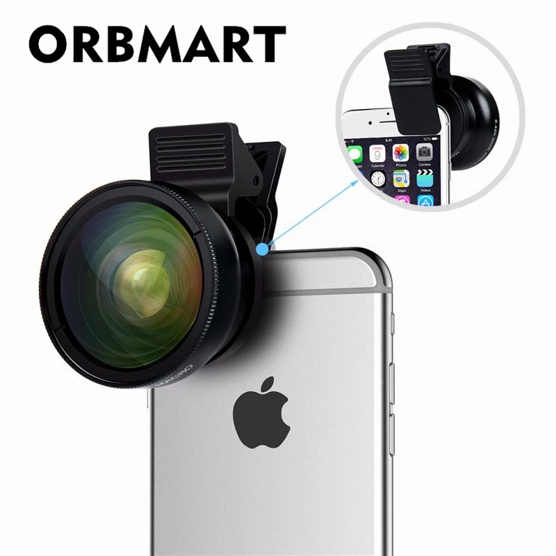Набор объективов для профессиональной HD-камеры с универсальным зажимом ORBMART 0,45x супер широкоугольный объектив + 12,5x Супер Макро объектив фот...
Набор объективов для профессиональной HD-камеры с универсальным зажимом ORBMART 0,45x супер широкоугольный объектив + 12,5x Супер Макро объектив фот...