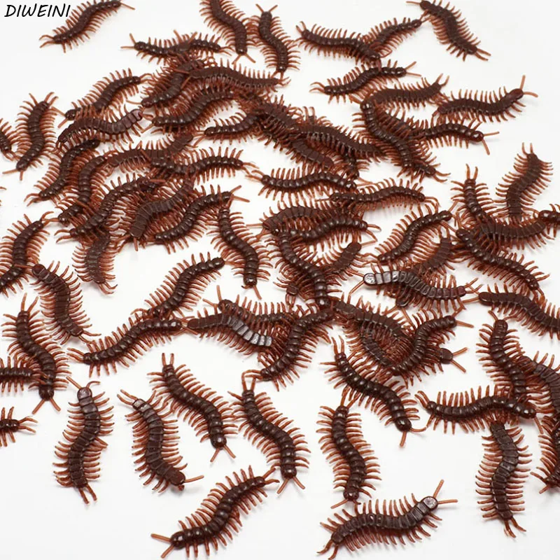 10Pcs/set Cockroaches Rubber Prank Toys centipede decorations joke Horror Fake worms Funny Gadgets kids toy
10Pcs/set Cockroaches Rubber Prank Toys centipede decorations joke Horror Fake worms Funny Gadgets kids toy