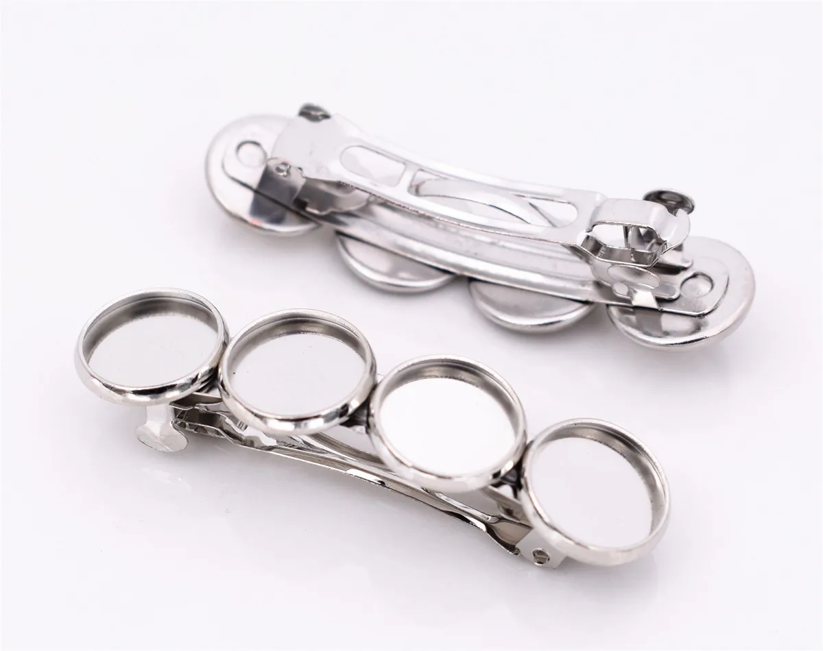 New Fashion 5pcs 12mm With 4 Cameos Rhodium Plated Copper Material Hairpin Hair Clips Hairpin Base Setting Cabochon Cameos
New Fashion 5pcs 12mm With 4 Cameos Rhodium Plated Copper Material Hairpin Hair Clips Hairpin Base Setting Cabochon Cameos