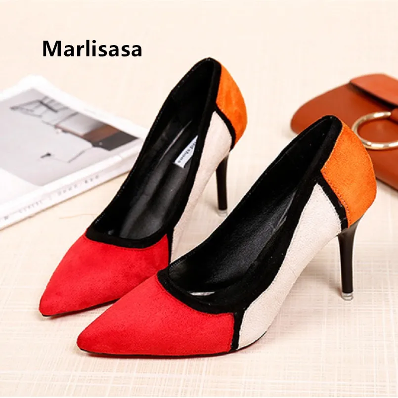 Marlisasa/милые женские туфли высокого качества на высоком каблуке; сезон весна-лето; женские повседневные уличные туфли-лодочки без застежки; Ж...
Marlisasa/милые женские туфли высокого качества на высоком каблуке; сезон весна-лето; женские повседневные уличные туфли-лодочки без застежки; Ж...