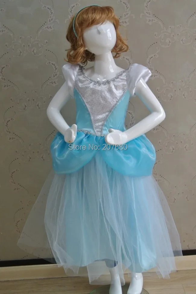 Kids Party Cosplay Costume Cute Girl blue Cinderella Princess dress Halloween Costumes fancy dress
Kids Party Cosplay Costume Cute Girl blue Cinderella Princess dress Halloween Costumes fancy dress