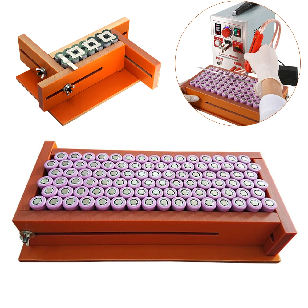 SUNKKO General use Adjustable Battery Fixture Spot Welder Welding Fixed Fixture for 18650 32650 Lithium Battery Pack Weldingfixt
SUNKKO General use Adjustable Battery Fixture Spot Welder Welding Fixed Fixture for 18650 32650 Lithium Battery Pack Weldingfixt
