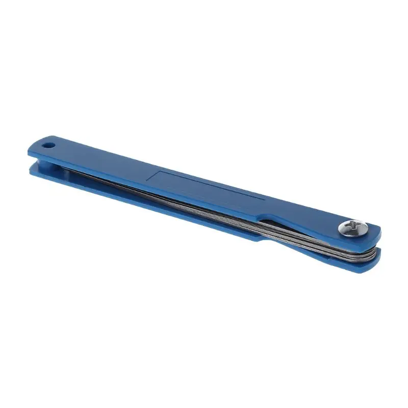 New 1 Pc High Quality Stainless Steel Feeler Gauge 14 Blade Thickness Gap Metric Filler Measure Tool Vehicle Car Repair Tool
New 1 Pc High Quality Stainless Steel Feeler Gauge 14 Blade Thickness Gap Metric Filler Measure Tool Vehicle Car Repair Tool