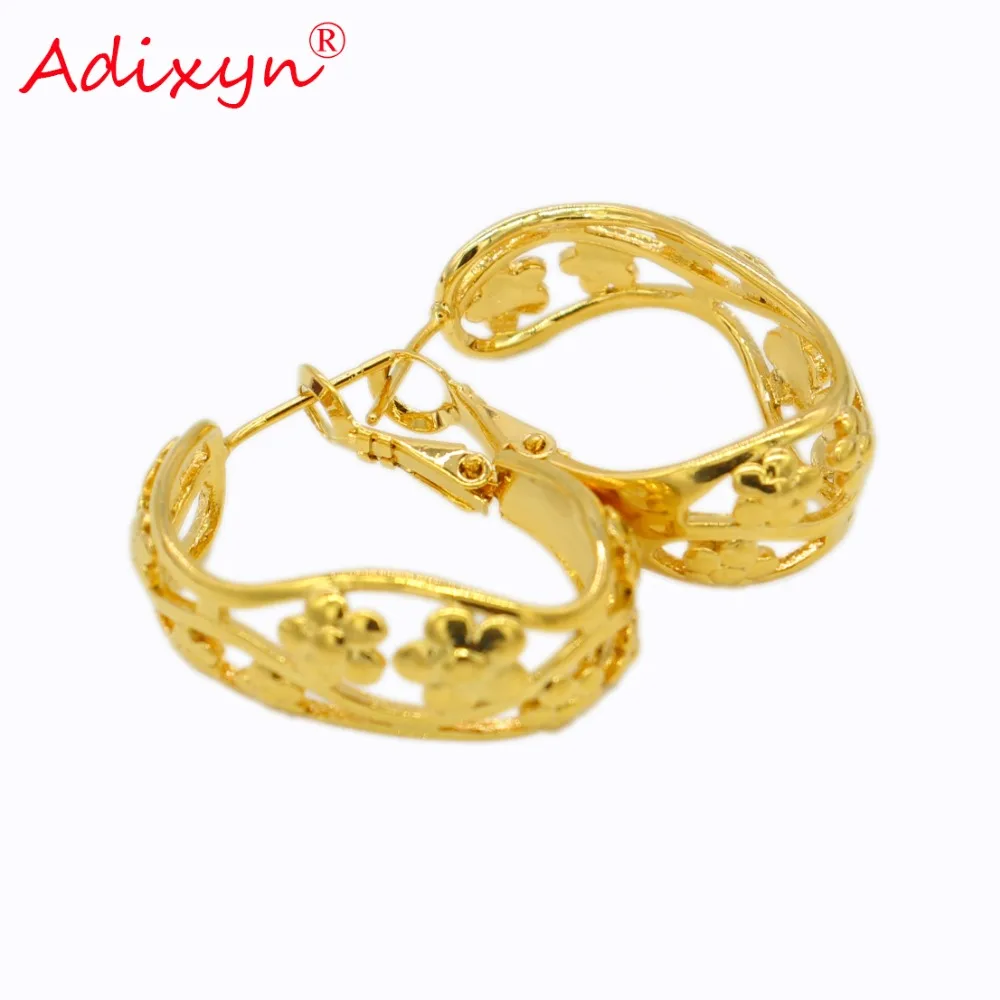Adixyn New Women Earrings Gold Color&Brass Arab Ethiopian Jewelry Fashion Africa Items N12122
Adixyn New Women Earrings Gold Color&Brass Arab Ethiopian Jewelry Fashion Africa Items N12122