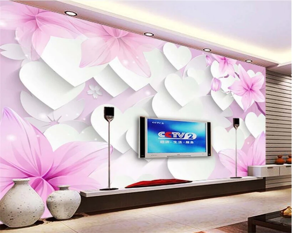 Beibehang papel de parede Custom Photo Wallpaper Stereo Dream Fashion Love Flower TV Background Wall wall papers home decor
Beibehang papel de parede Custom Photo Wallpaper Stereo Dream Fashion Love Flower TV Background Wall wall papers home decor