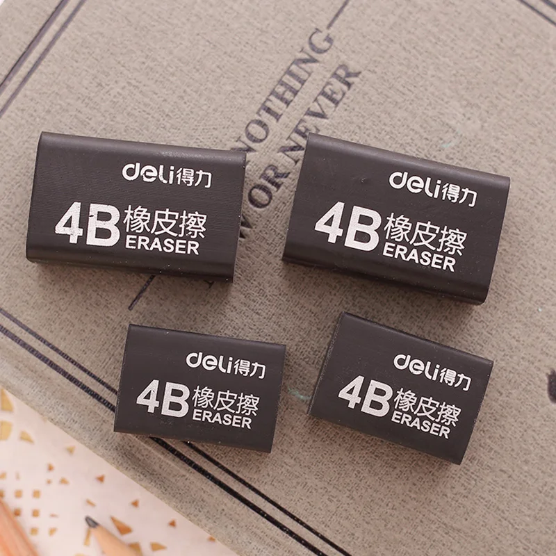 DELI Art Eraser Black 4B Art Painting Drawing Eraser Gomas De Borrar Students Writing Correction Rubber School Stationery Supply
DELI Art Eraser Black 4B Art Painting Drawing Eraser Gomas De Borrar Students Writing Correction Rubber School Stationery Supply